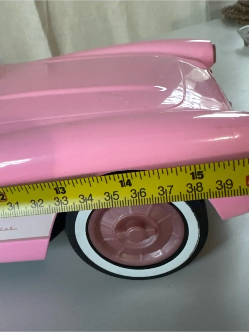 Mattel Hot Wheels Barbie the Movie RC Corvette Car - Pink (HPW40) Missing RC